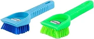 ESQUBE Counter Duster Brush | Used for Gardening, Furniture, Patio, Fireplace cleaning (Pack of 2)