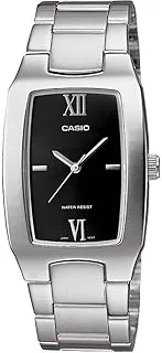 Casio Men'sBlack Dial Stainless Steel Band Watch [MTP-1165A-1C2DF]