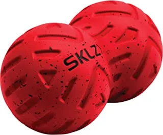 SKLZ Unisex Adult Universal Massage Roller - Red, 5 Inch