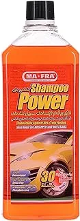 Ma-Fra Shampoo Power, Concentrated Degreasing Shampoo for Cars, 30-Wash size, 1000ml