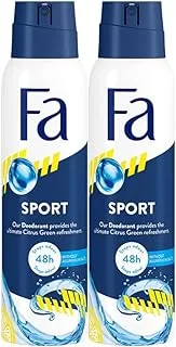 Fa Deodorant Spray Sport 150ml, Pack of 2