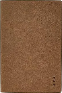 deli Nusign 96 Sheet Notebook, A5 Size, Brown