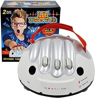 OUKEYI Micro Electric Shock Lie Detector, Shocking Liar Party Game Interesting True or Dare Detector Joke Toys Polygraph Entertainment