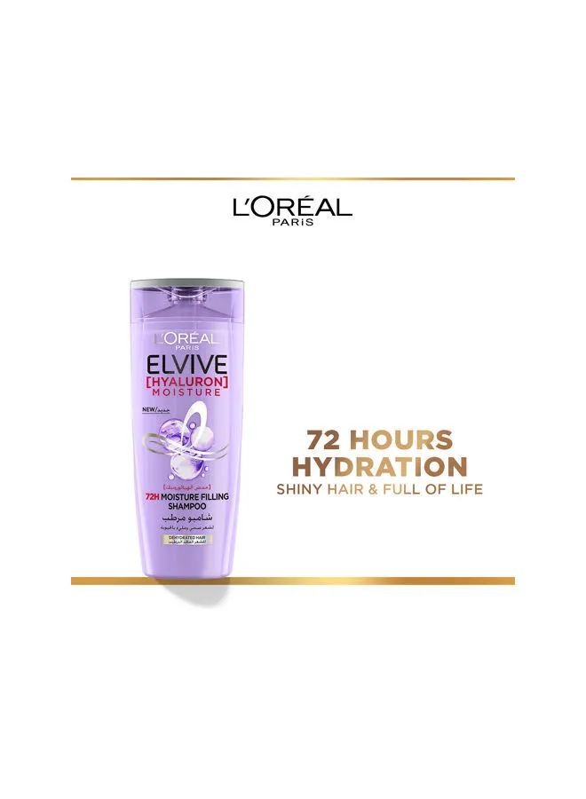 L'OREAL PARIS L'OREAL PARIS Elvive Hyaluron Moisture 72H Moisture Filling Shampoo 400.0ml