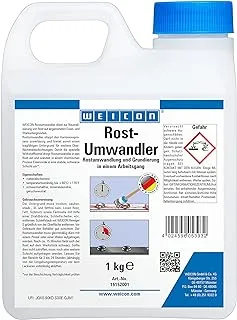 WEICON Rust Converter Liquid Active | 1 كجم | يوقف التآكل في الداخل والخارج