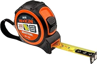 WOKIN MEASURING INDUSTRIAL TAPE 10MTR /33ft x 25mm ABS BODY WITH MAGNETIC CONTACT