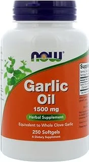 Now Foods Garlic Oil 1500mg 250 Softgels