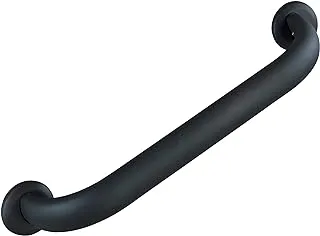 WENKO, Wall Grip Secura, Aluminium, Bathroom and Shower Safety Grab Bar, Toilet Aid for Children, Elderly & Disabled, 47.5x7x12cm, Anthracite Grey