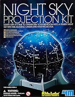 4M Fun Science Kidz Labs / Create A Night Sky Projection Kit Educational Toys