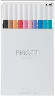 uni EMOTT 0.4MM FINE 10CT SET#2