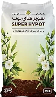 EBFF - SUPER HYPOT POTTING SOIL, Organic Soil Conditioner, Premium Planting Mix for Nurseries, 20L, large