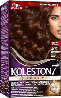 Wella Koleston Supreme Hair Color 4/15 Cool Evening Brown