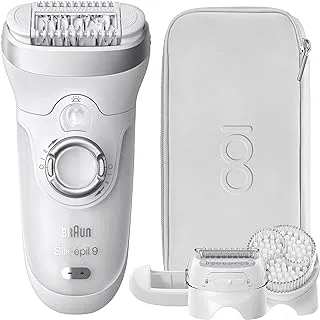 Braun Silk Epil 9 Skinspa Mbses9 Sensosmart Wet & Dry Epilator, Design Edition With 5 Extras Incl. Shaver Head., Various