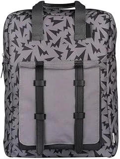 Citron- Large Backpack for Teens & Young Adults | PET Recycled Material & BPA Free - Thunder Black