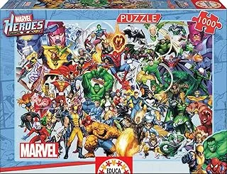 Educa - Marvel Heroes - 1000 pieces - Puzzle (15193)