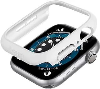 Spigen Thin Fit مصمم لساعة Apple Watch بغطاء 44 ملم - سلسلة 6 / SE / 5/4 - أبيض