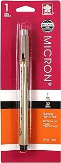 SAKURA MICRON PEN BLACK 0.30MM 1 Count (Pack of 1) 30281