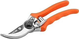 Wokin Bypass Pattern Pruning Shear (8, Orange Black)