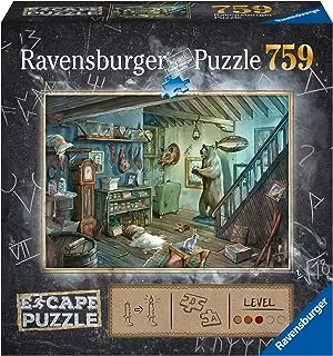 Ravensburger Escape 8 Forbidden Basement 759 ألغاز