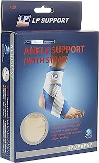 LP Support 728 Ankle Support with Strap, Tan