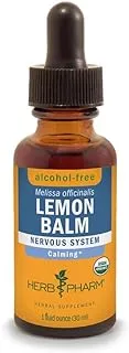 Herb Pharm, Lemon Balm, Alcohol-Free, 1 fl oz (30 ml)