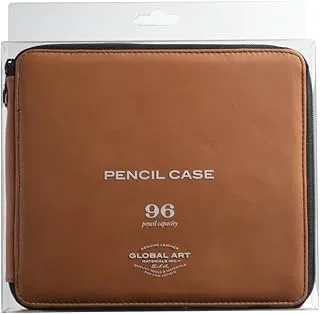 Speedball Art Products Geniune Leather Storage Case for Pencils, Makers, Pens and Art Supplies