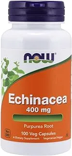 Now Foods Echinacea (Purpurea Root) 400 Mg. 100 Capsules