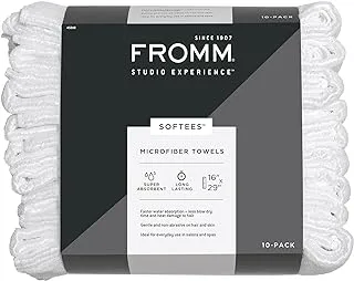 Fromm Softees Microfiber Salon Hair Towels - 16