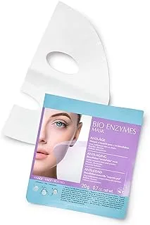 Talika Bio Enzymes Anti-Ageing Mask - Smoothing Anti-Ageing Face Mask - Biocellulose Moisturising Mask - Second Skin Effect Beauty Sheet Mask - 12g