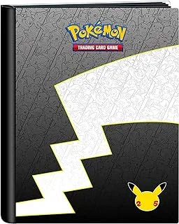 Ultra Pro: Pokemon 25th Celebration 9- Pock Binder, Holds up to 360 Cards, Made with Archival-Safe Polypropylene Materials, Keeps Contents Secure, For Ages 10 and, Large