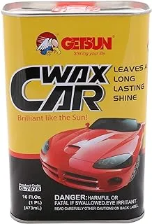 Getsun Car Wax, Sillicon, 473 ml,6000000000504