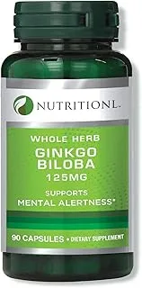 Nutritionl Gingko Biloba 125 Mg 90 Capsules