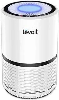 Levoit Air Purifier for Home, H13 True HEPA Filter for Allergies and Pets, Dust, Mold, and Pollen, Smoke and Odour Eliminator, Cleaner for Bedroom with Optional Night Light, LV-H132, White