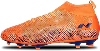 Nivia Pro Encounter 9.0 F.B Stud-Orange/R.Blue Kids-13