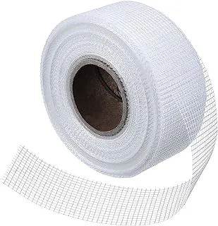 Self-Adhesive Drywall Repair Fabric Fiberglass Adhesive Tape for Wall Cracks, 1.7 Inch by 98.4 Feet, 1 Roll