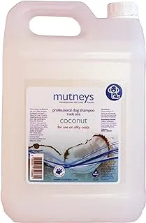 Mutneys Professional Pet Care Coconut Dog Shampoo, 5 Litre