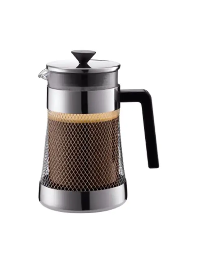 bodum Presso Coffee Maker Silver/Black