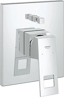 GROHE Eurocube Single-lever Bath/Shower Mixer Trim | Bathroom Fixtures | Chrome | 19896000