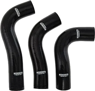 Mishimoto MMHOSE-MIA-94BK Silicone Radiator Hose Kit Compatible With Mazda MX-5 Miata 1990-1997 Black