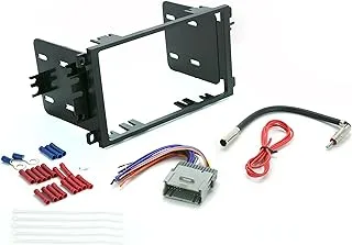 Scosche Install Centric Compatible With Select 2000-13 gm Vehicles Double Din Complete Basic Installation Solution For Installing An Aftermarket Stereo Icgm8Bn