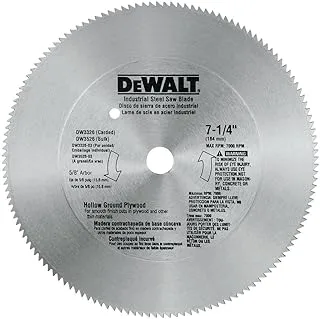 DEWALT Circular Saw Blade, 7 1/4 Inch, 140 Tooth, Wood Cutting (DW3326), one size