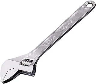 Heavy Duty Pipe Wrench, Adjustable 12 Inches Professional Carbon Steel Plumbing Wrench for Plumbing