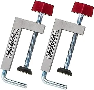 Milescraft 4009 Fence Clamps - 2 pack Universal Clamps with 3/8