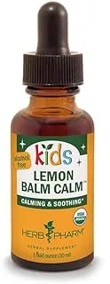 HERB PHARM KIDS LEMON BALM CALM GLYCERITE 1 OZ:01524