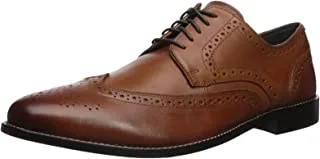 Nunn Bush Men's Nelson Wing Tip Oxford Dress Casual Lace-Up