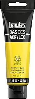 BASICS 4OZ TRANSPARENT YELLOW