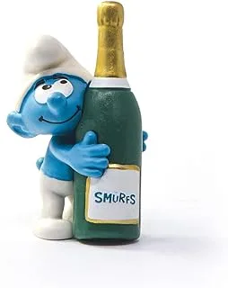 Smurf with bottle