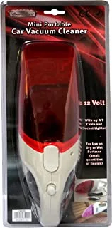 Smart Car Mini Portable Car Vacuum Cleaner, Red, 1300-08