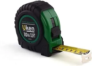 Uken Measuring Tape 10 Meter Green