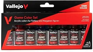 Vallejo Game Color Games Ink Acrylic Paint Set - Assorted Colours (Pack of 8)